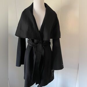 Tahari 52% wool 48” polyester, shawl collar, unlined sweater/jacket - XS